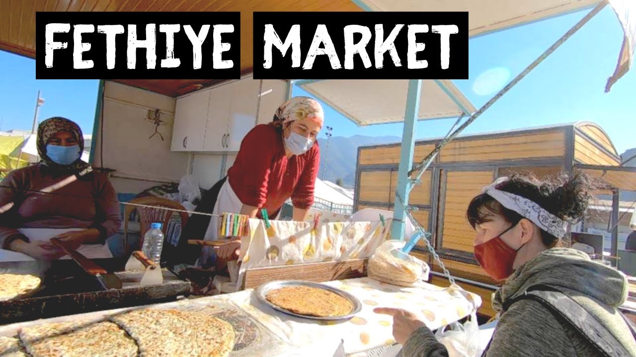 FETHIYE | Amazing TURKISH Food Market | Turkey Travel Series [S6-E85]