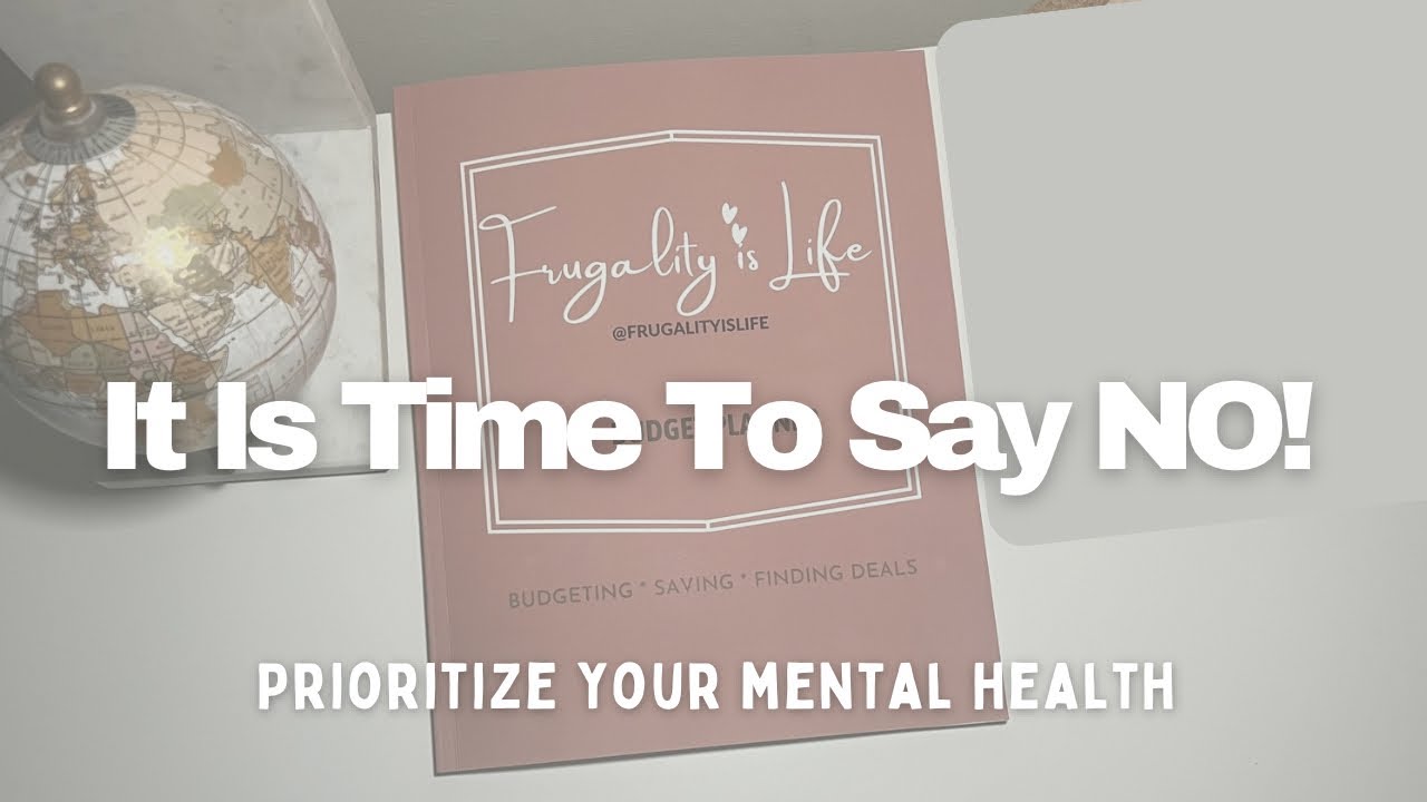 It Is Time To Start Saying NO