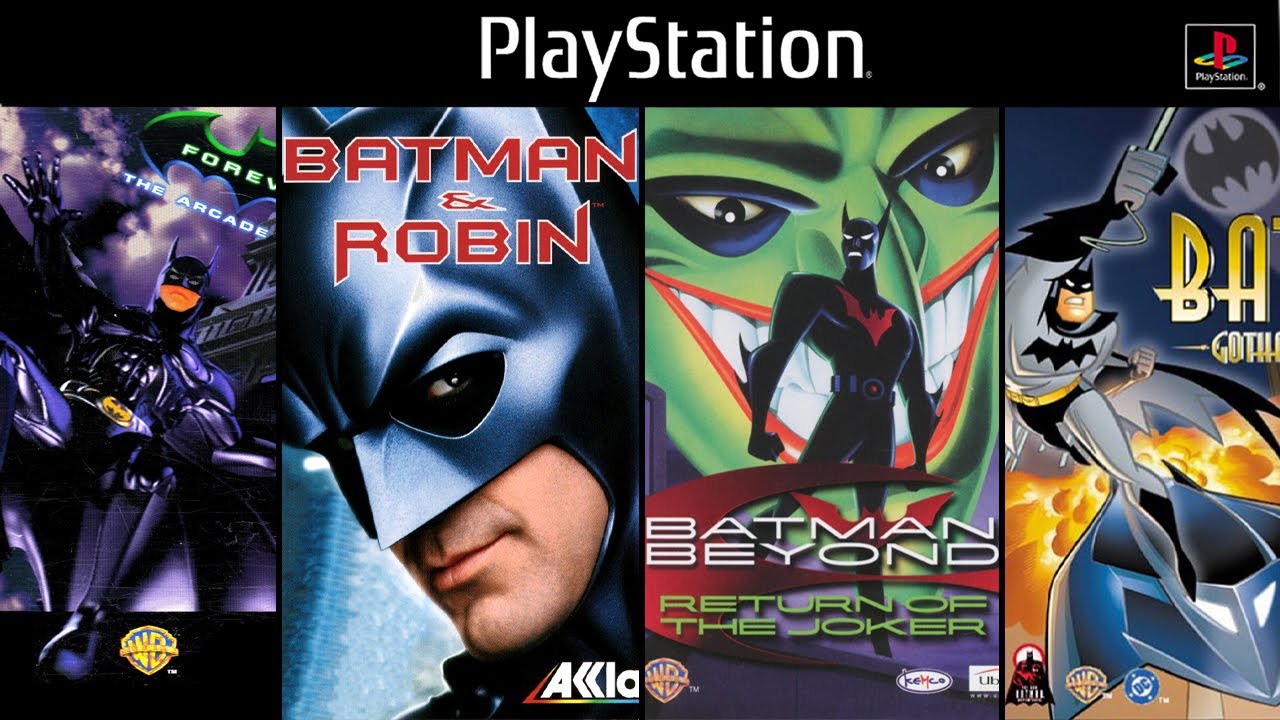 Batman Games for PS1