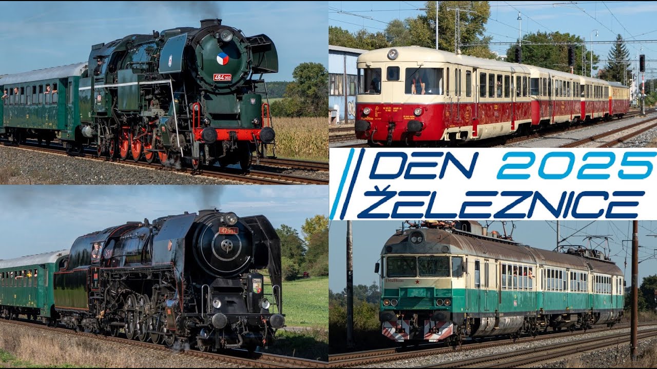 🚂 DEN ŽELEZNICE 2025 - Nymburk 🚂