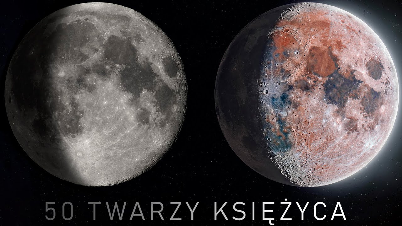 Jakiego koloru jest Księżyc?