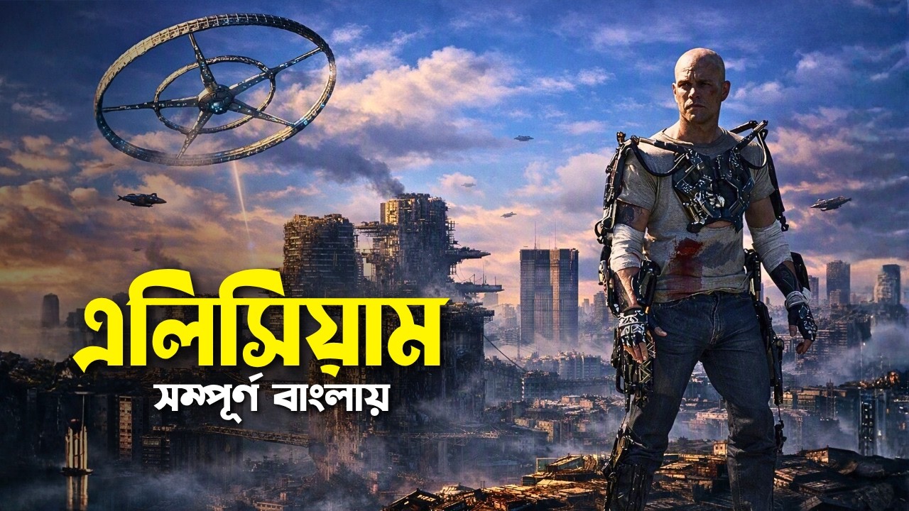 Elysium Movie Explained in Bangla | Dystopian science fiction