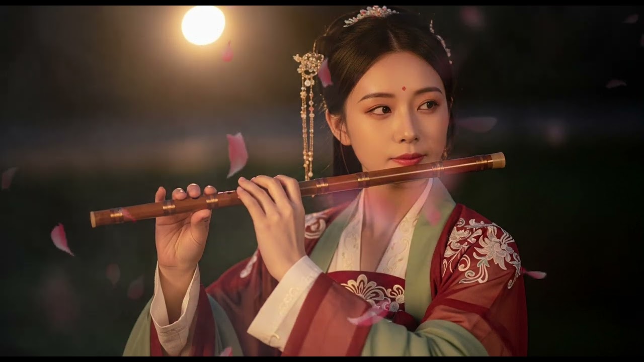 🎼 Peaceful Guzheng & Flute Sounds for Meditation & Sleep | 冬之无尽息