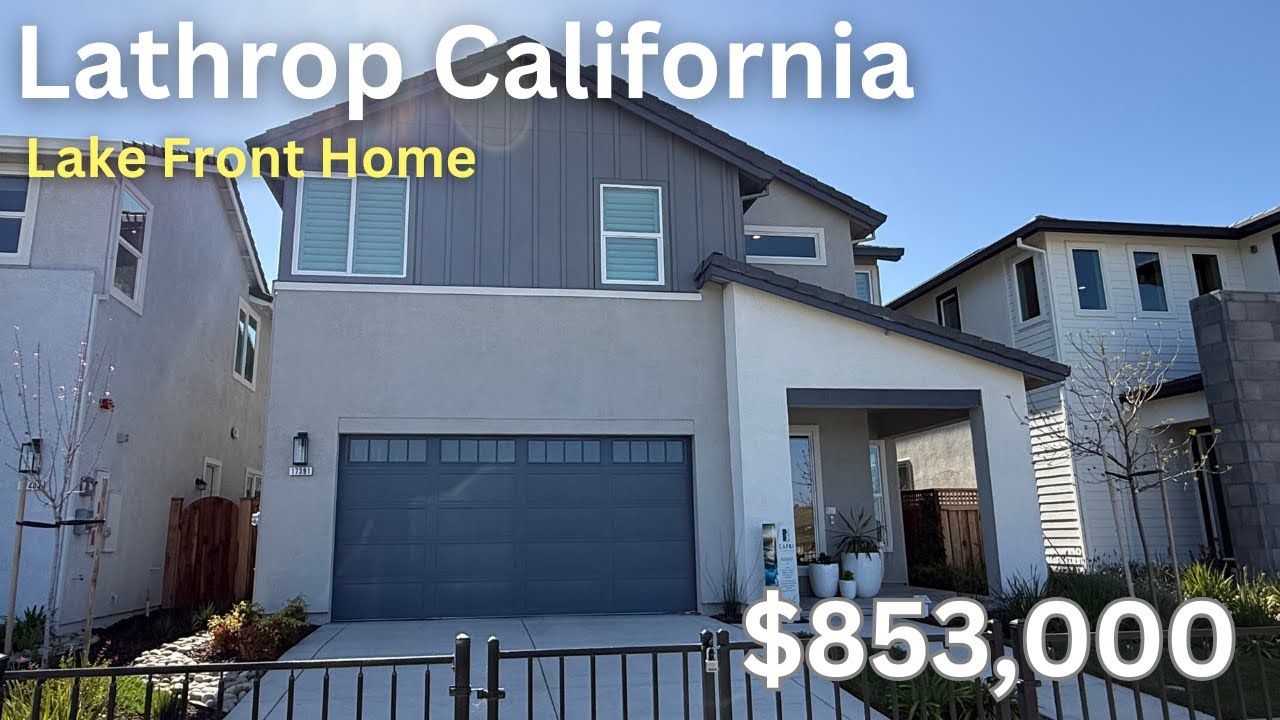 🏡Touring (new homes for sale in lathrop ca) at River Islands: Capri RES2: Starting $853k