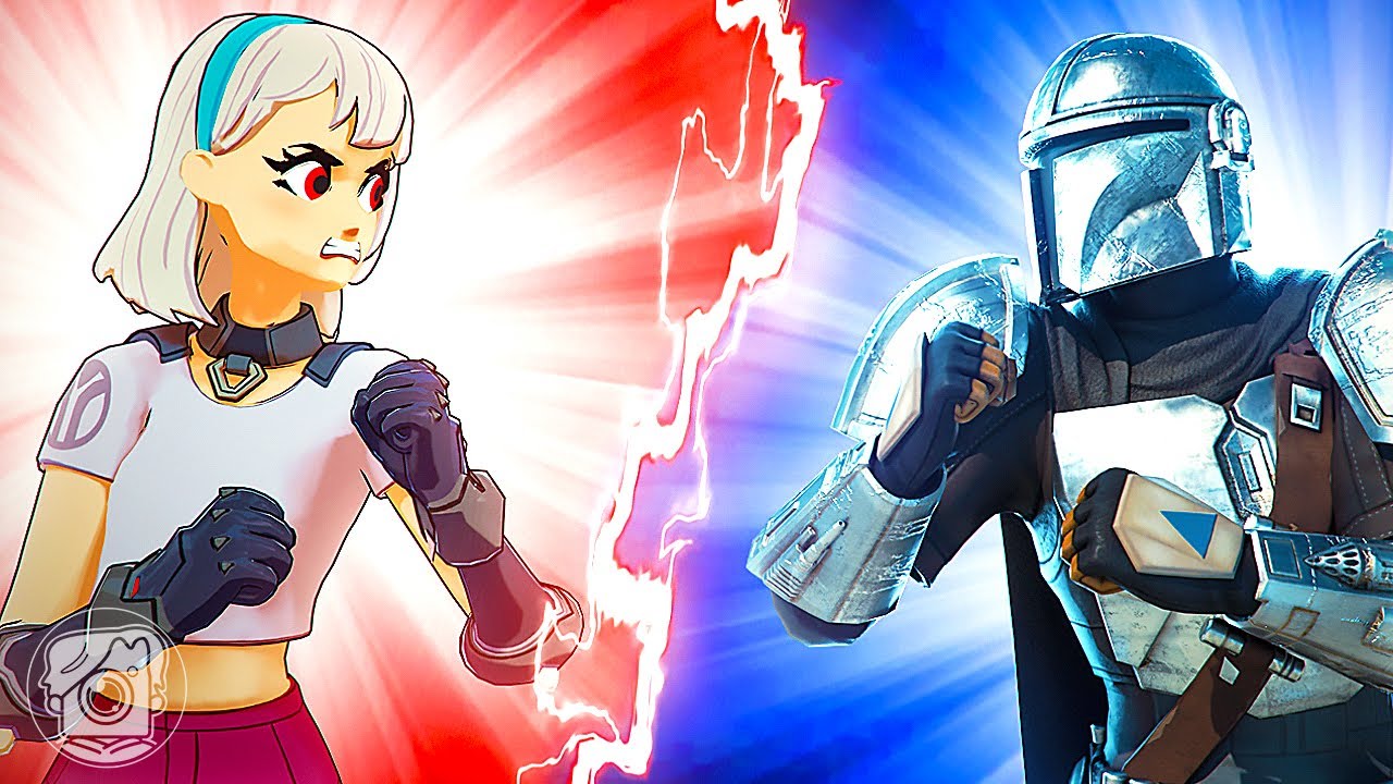 LEXA vs. MANDALORIAN! (Fortnite Family Feud)