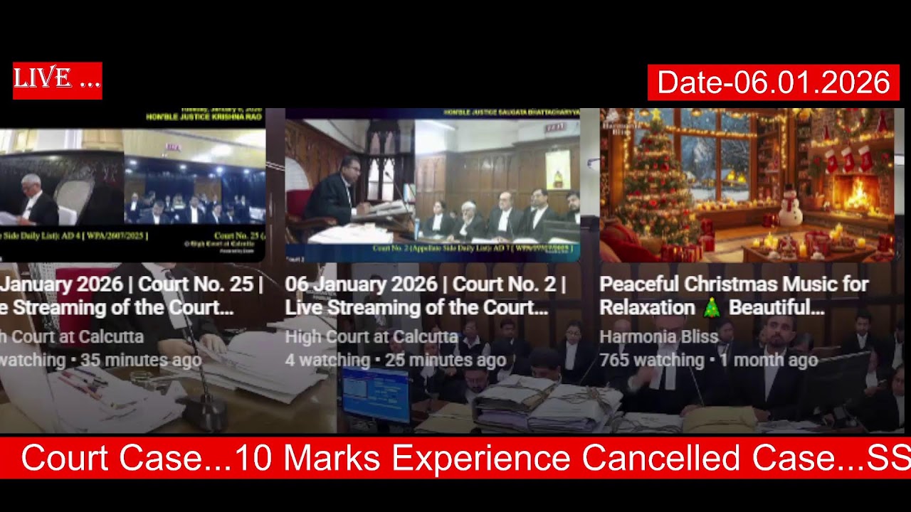 SSC 10 Marks Experience Cancelled Case  Live Hearing Today  Court Case...