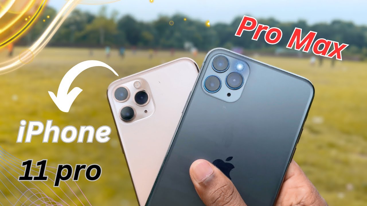 iPhone 11 Pro vs 11 Pro Max কোনটা কিনবেন এই সময়ে এসে। Under 30k best iPhone in Bangladesh 