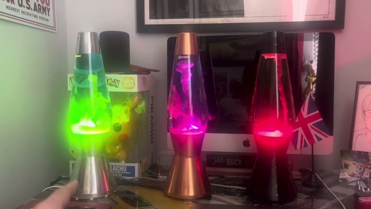 My Mathmos Lava Lamp Collection 
