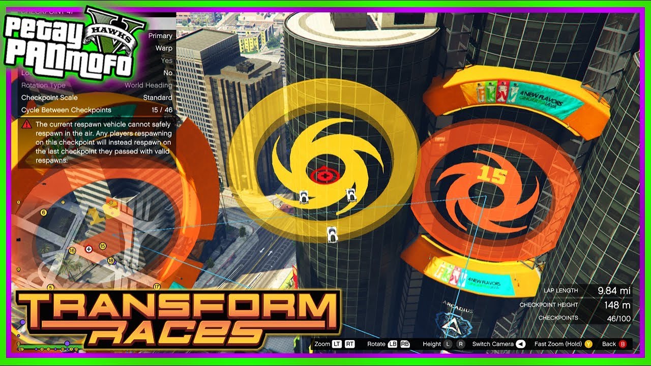 GTA Online Transform Creator Early Access - Warp Checkpoints, Orientation Checkpoints n More