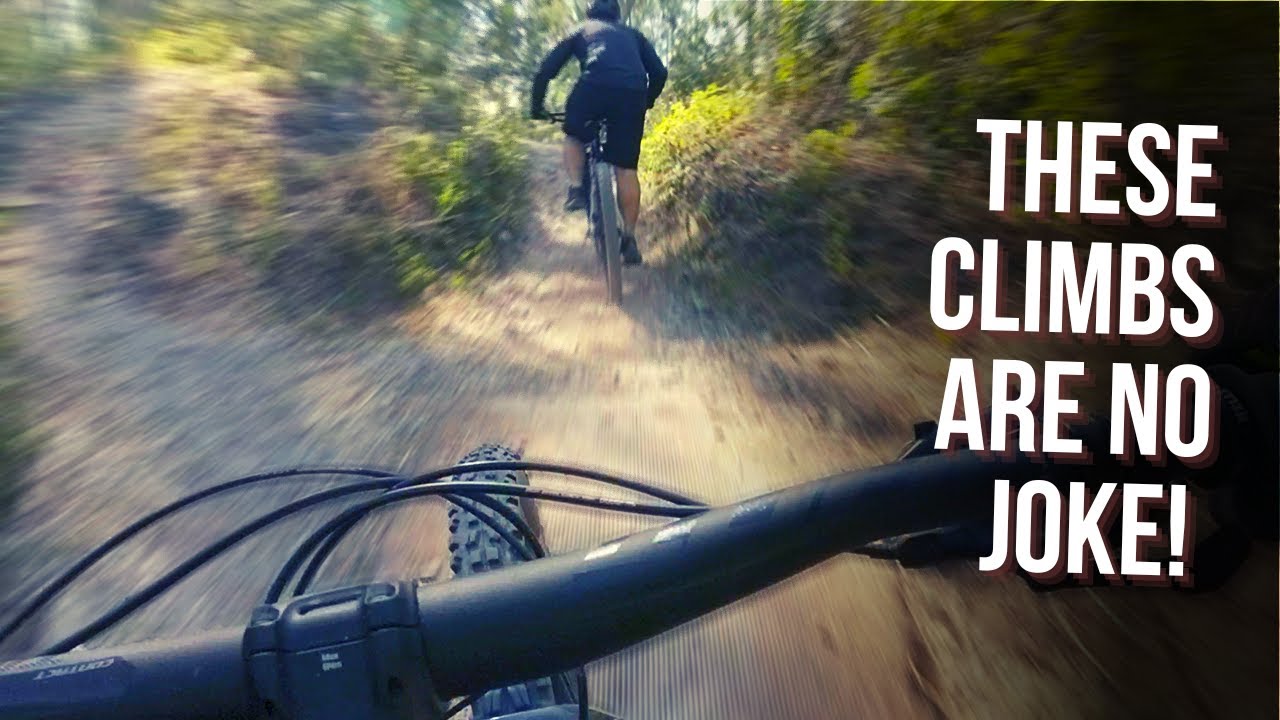 The MAD CLIMBS of AMELIA MOUNTAIN BIKE TRAILS! Featuring BikingWithTheBoys!