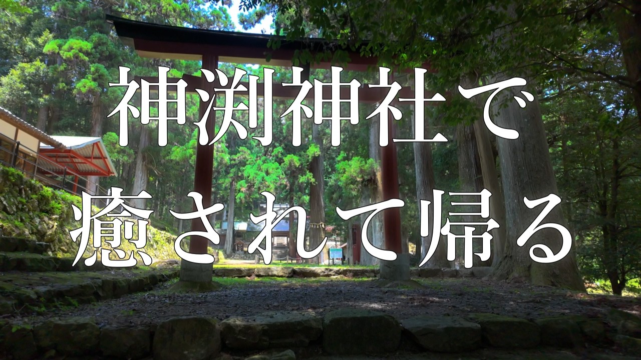 【スクーターツーリング】神渕神社と大杉【フォルツァ】