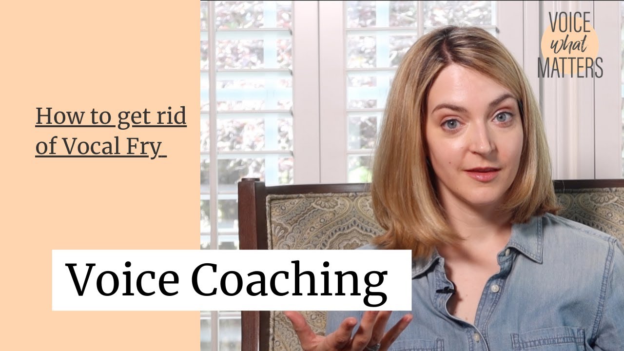 How to get rid of Vocal Fry