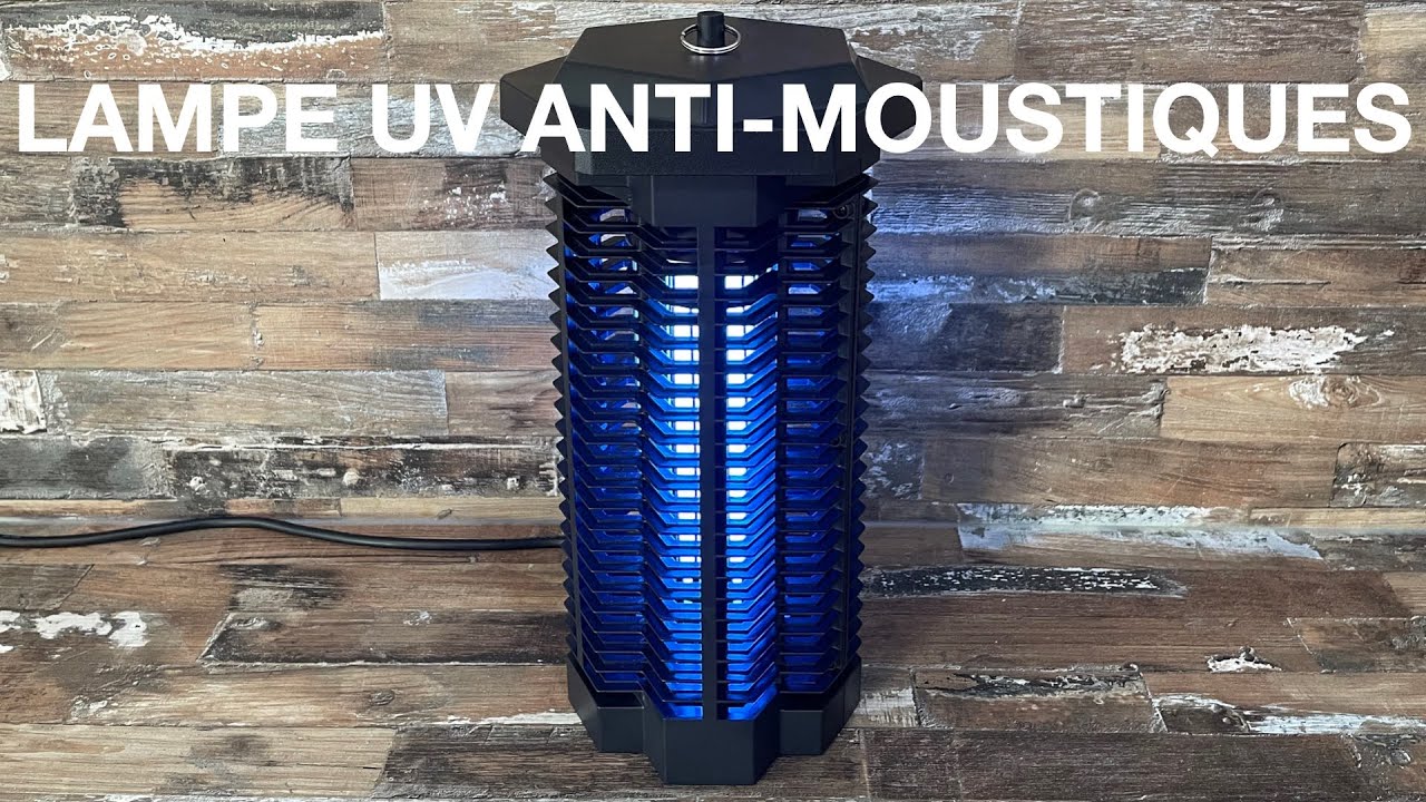 Piège à Insectes Lampe UV - Déballage / Test / Présentation