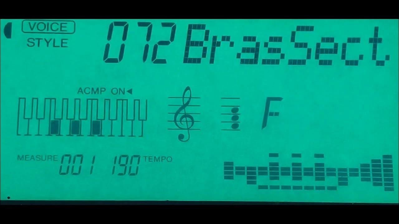 Tutorial Bras Sect Yamaha PSR 340 270 225 bien explicado | 2024 ✓
