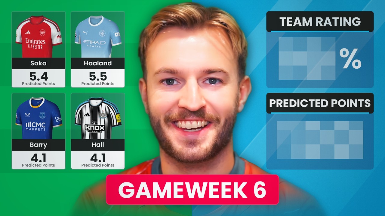 МОЙ СОСТАВ НА 6-Й ТУР FPL! | 14K В РЕЙТИНГЕ 🌍 | Fantasy Premier League 2026/27