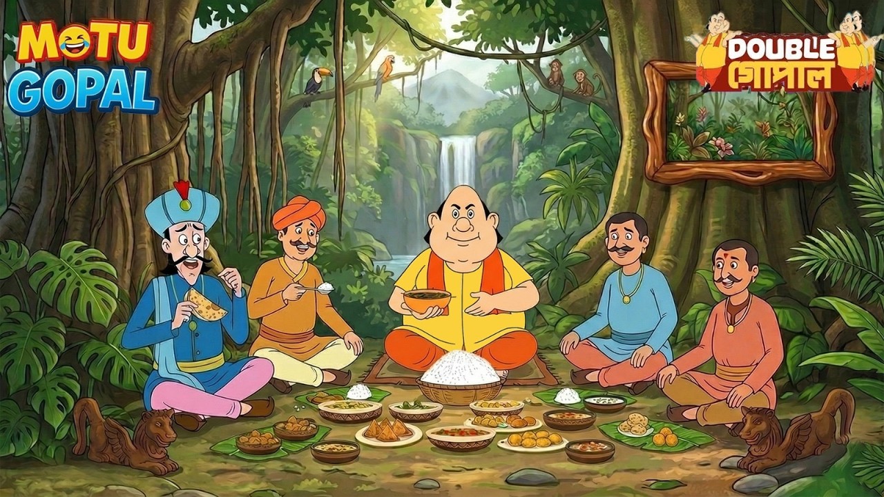 গোপাল বনের মাঝখানে সকলের জন্য একটি ভোজের আয়োজন করলেন | Gopal Bhar | Double Gopal | Most Popular