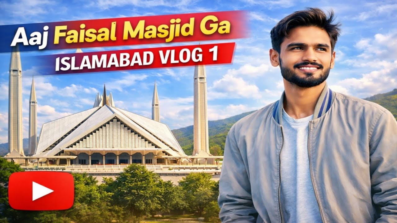 Faisal masjid Islamabad Vlog ❤️