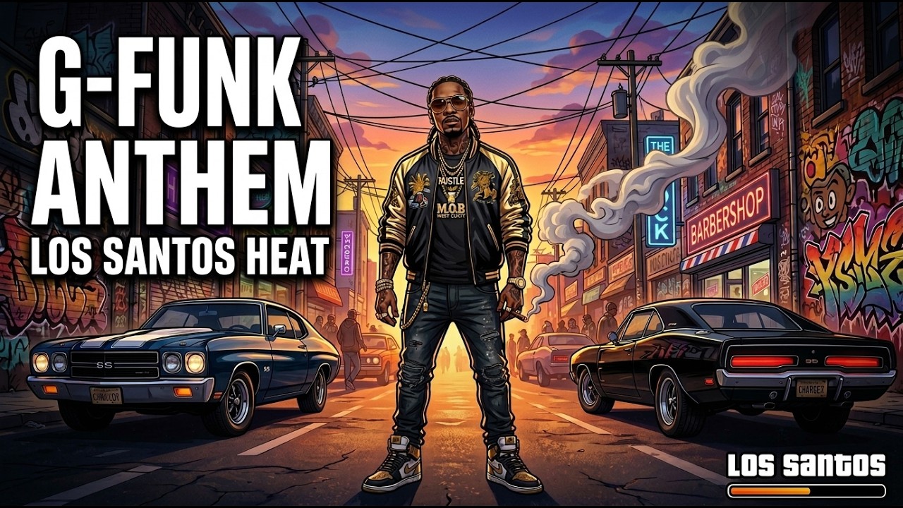 The Best of Hip Hop Sunset Cruise with G-Funk 🌴 Chill Gangsta Rap & Westside Beats