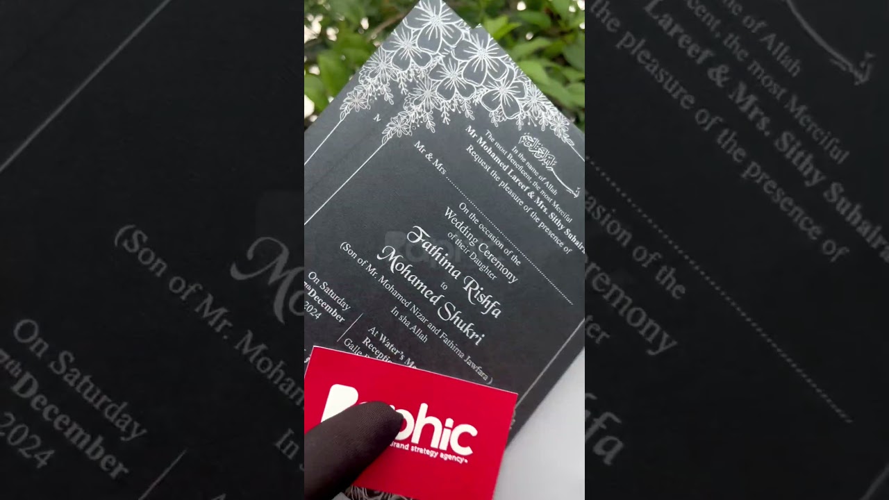 Customized Invitations for Wedding Ceremony | Elegant Wedding Cards #advertising #businessstationery