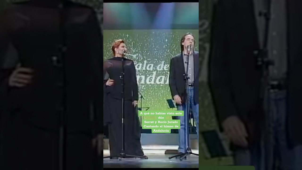 Habías visto esto? Rocío Jurado y Serrat 