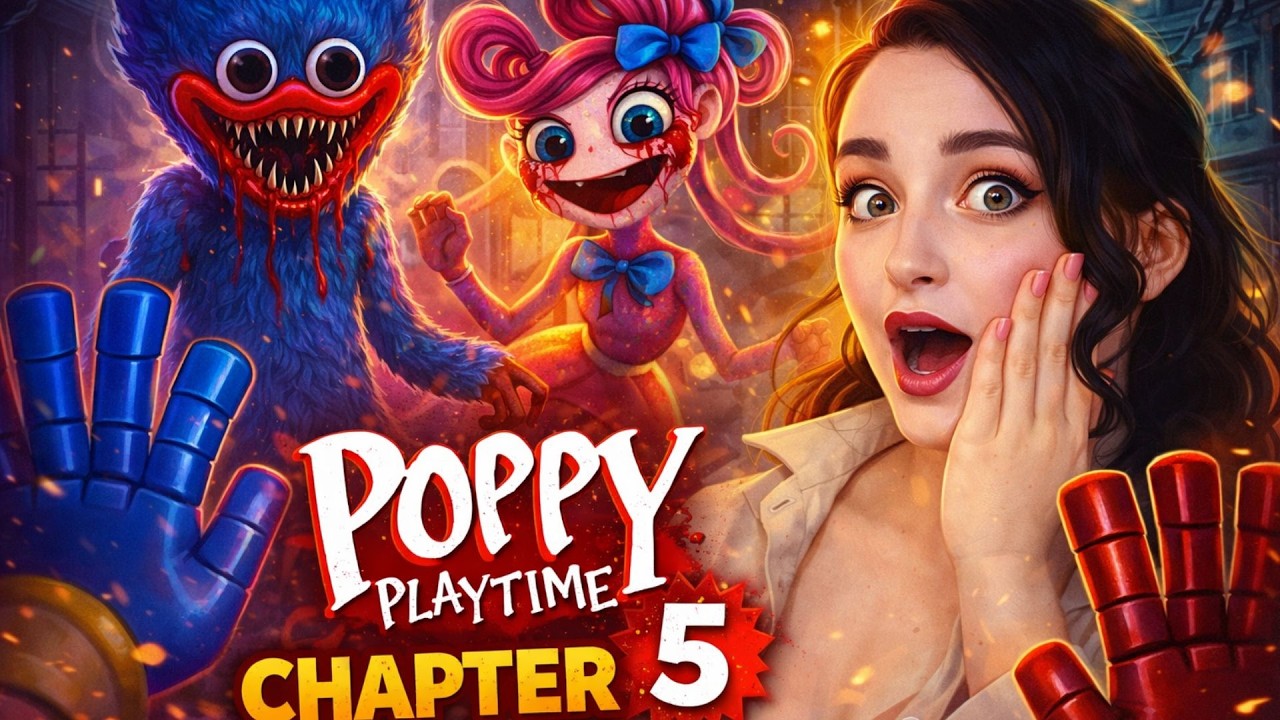 1 💙 Poppy Playtime chapter 5 💙стрім