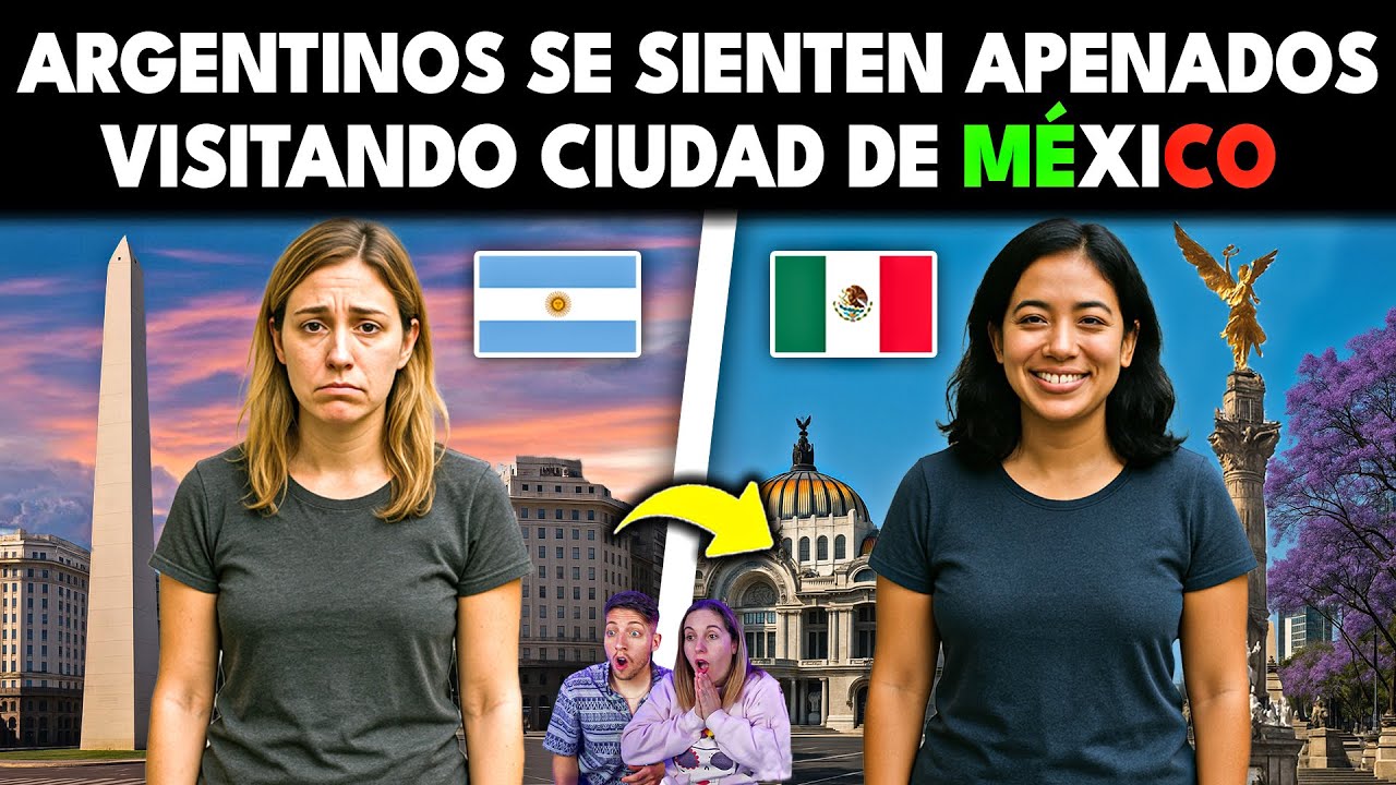 ARGENTINOS SE SIENTEN APENADOS AL VISITAR CIUDAD DE MEXICO Y COMPARARLO CON BUENOS AIRES 🇲🇽🙏