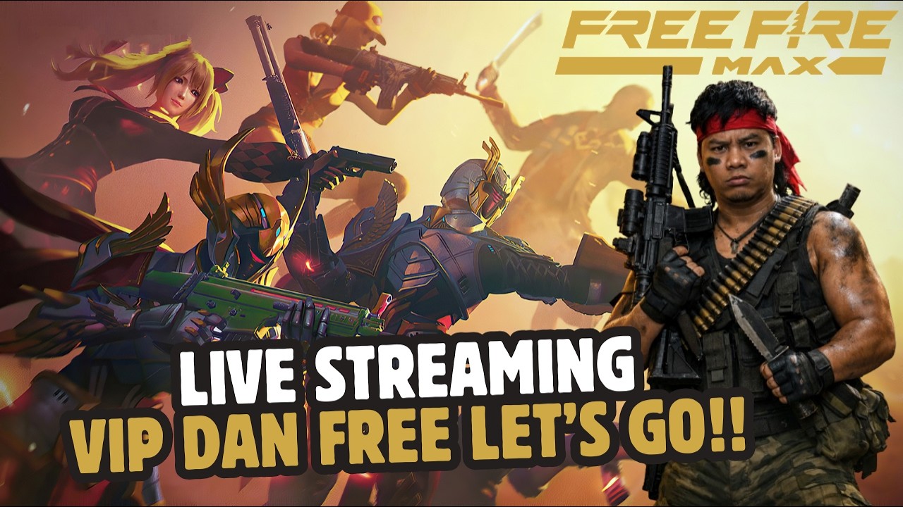 🔴[LIVE] PAGI PUSH MASTER EPEP SANTAI!! #freefire #freefiremax #freefireindonesia #garenafreefire