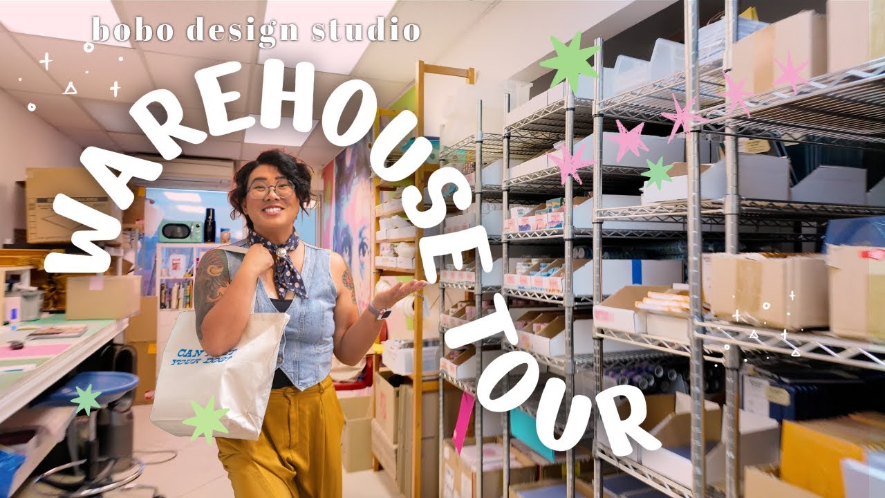 What My Stationery Business ACTUALLY Looks Like | Honest Warehouse Tour 2025