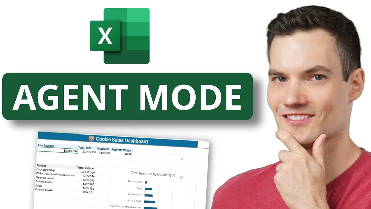 Excel Agent Mode: Build Dashboards Automatically (Step-by-Step Tutorial)