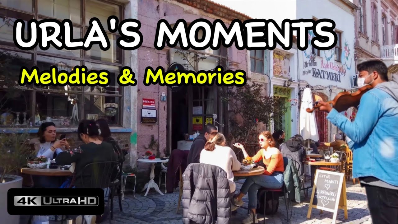 Experience Urla’s Soul: Melodies Behind the Masks & Art Street 🎻 Izmir 🇹🇷 (4K Walk)