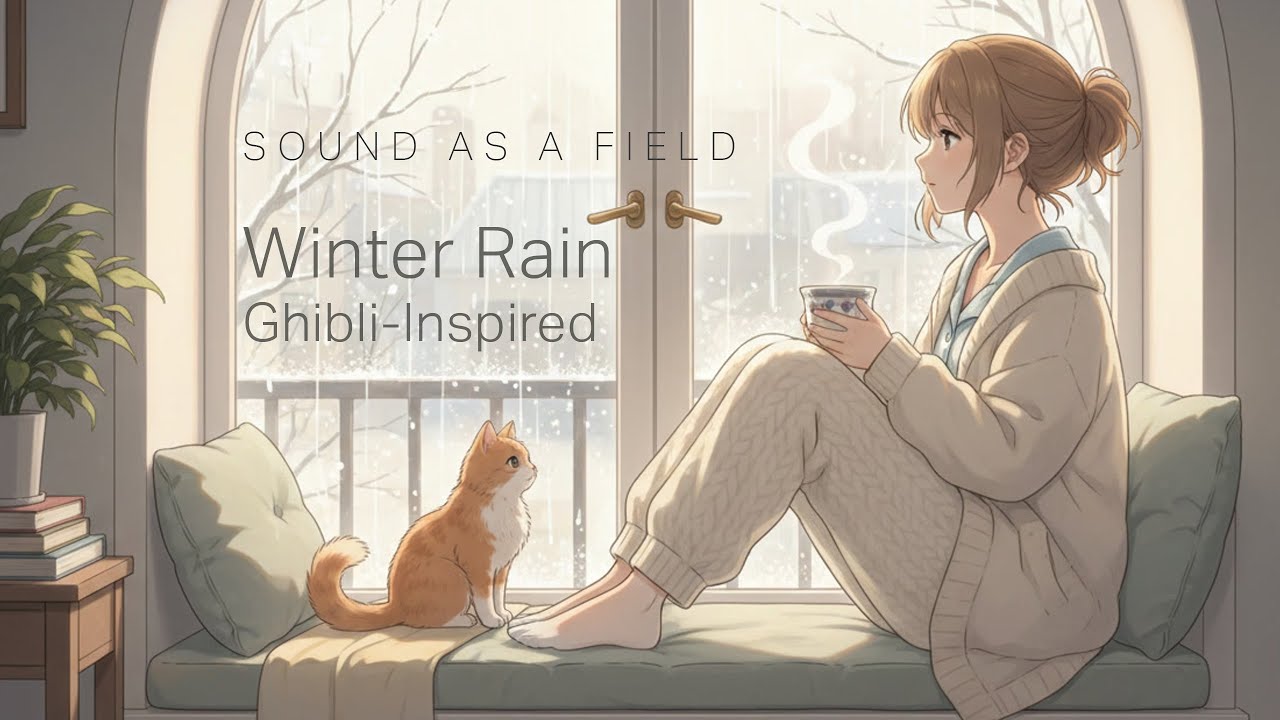 Sound As A Field — Winter Rain | Ghibli-Inspired