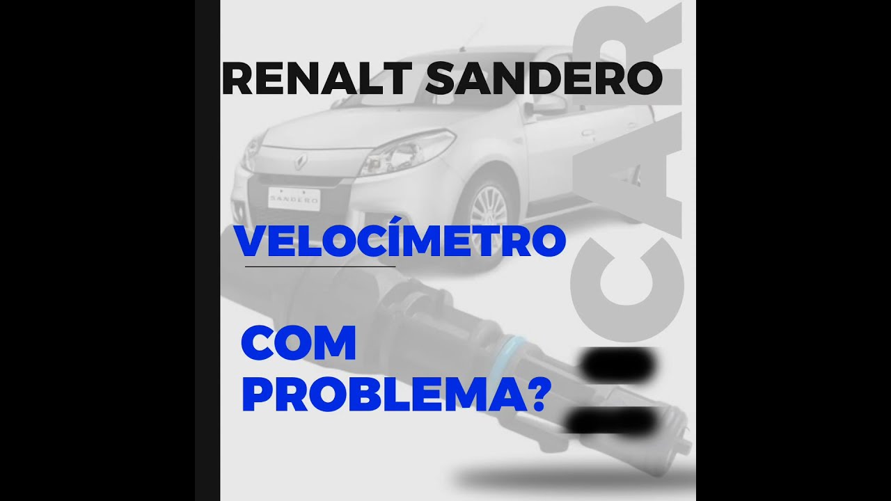 Como Remover sensor de velocímetro Renalt Sandero / Velocímetro do Sandero com Problema? #Jr.car