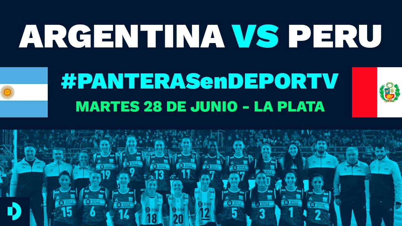 Argentina VS Perú - Amistoso Internacional - #PANTERASenDEPORTV - Martes 28 de junio