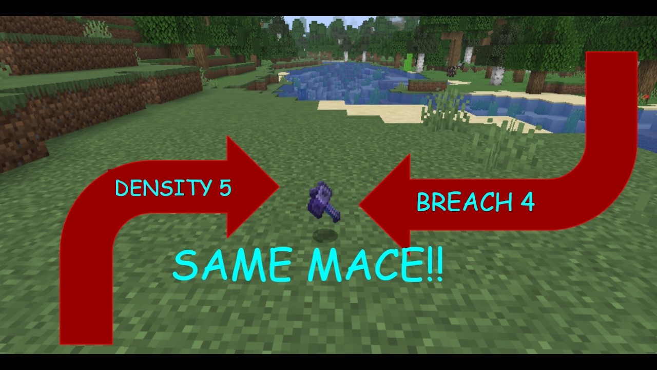Density And Breach Enchantments On The Same MACE (NOT CLICKBAIT)