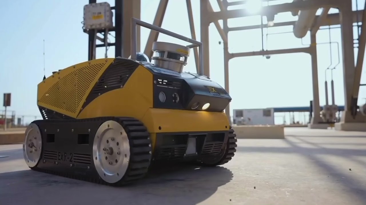 Pluspetrol case study of ExRobotics' ExR-2 inspection robot