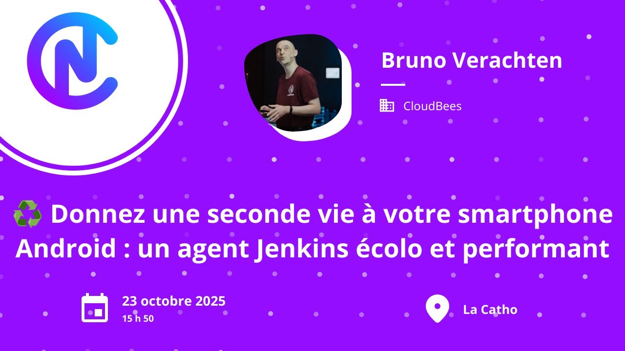 ♻️ Donnez une seconde vie à votre smartphone Android : un agent Jenkins écolo - Bruno Verachten