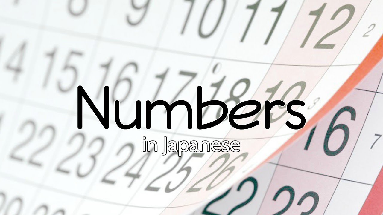 Numbers🔢 in Japanese🤓