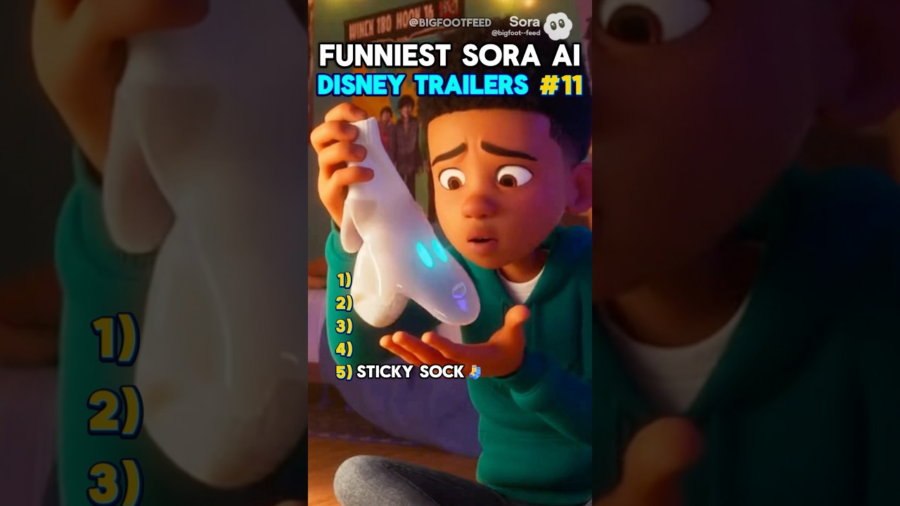 SORA AI Disney Trailers That Make No Sense