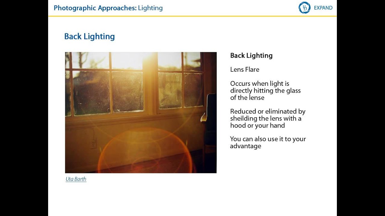 UD Phoneography: Lighting