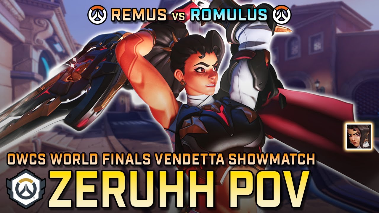 [ Zeruhh ] PRO Vendetta Gameplay | Remus vs Romulus | OWCS World Finals Vendetta Showmatch