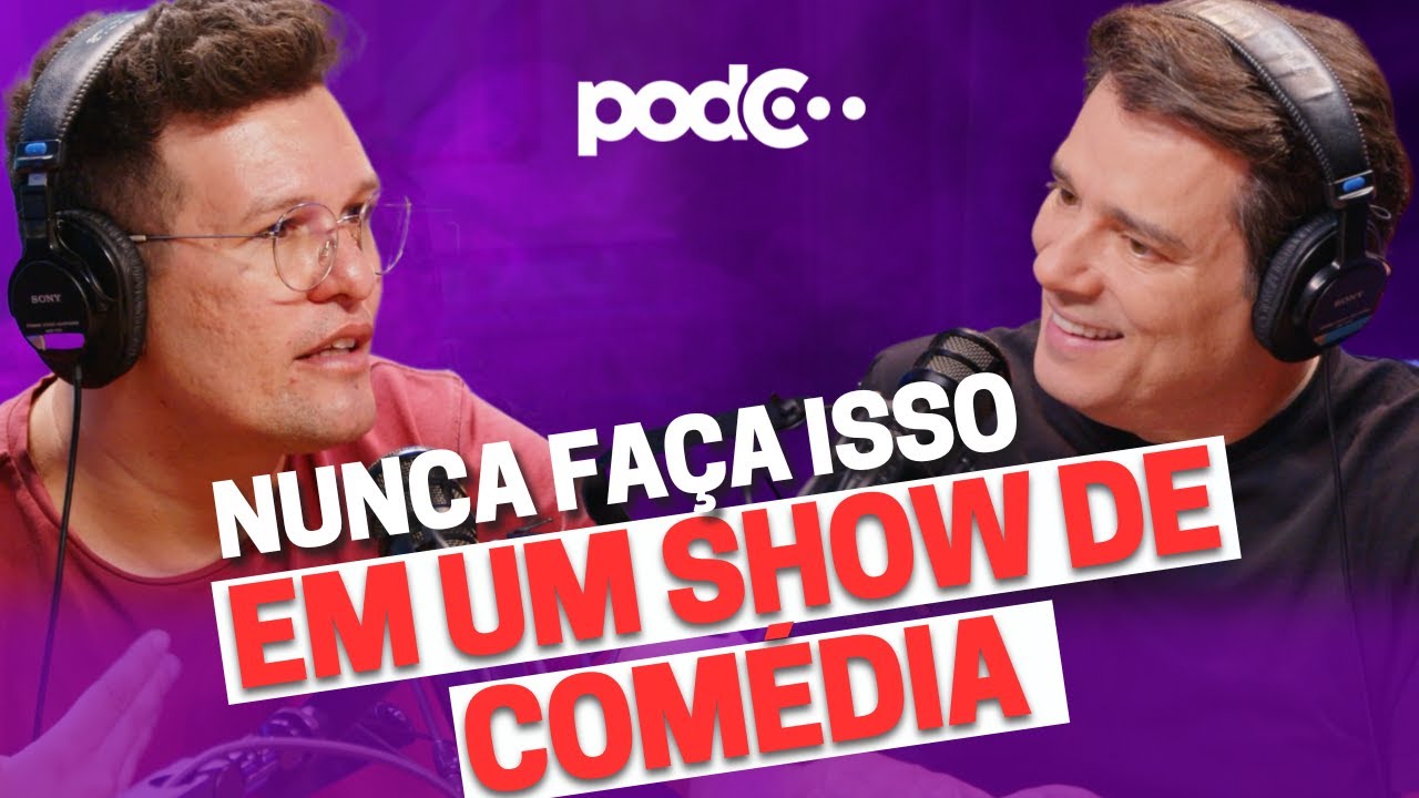 A ÚNICA COISA QUE NÃO SE PODE FAZER EM SHOW DE COMÉDIA #PODCAST #CORTES #CELSOPORTIOLLI