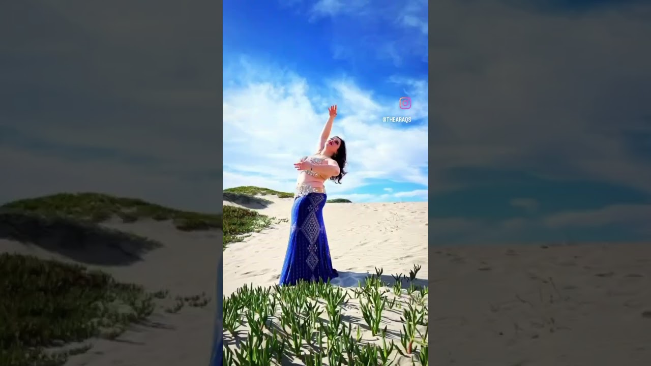 Beach photoshoot with faizeh #trashthedress #bellydance #fusionbellydance #inmymelos