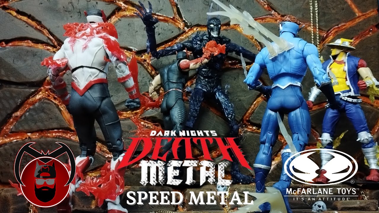 Unboxing +Revisión Speed Metal CTB The Darkest Knight Build A Figure McFarlane Toys