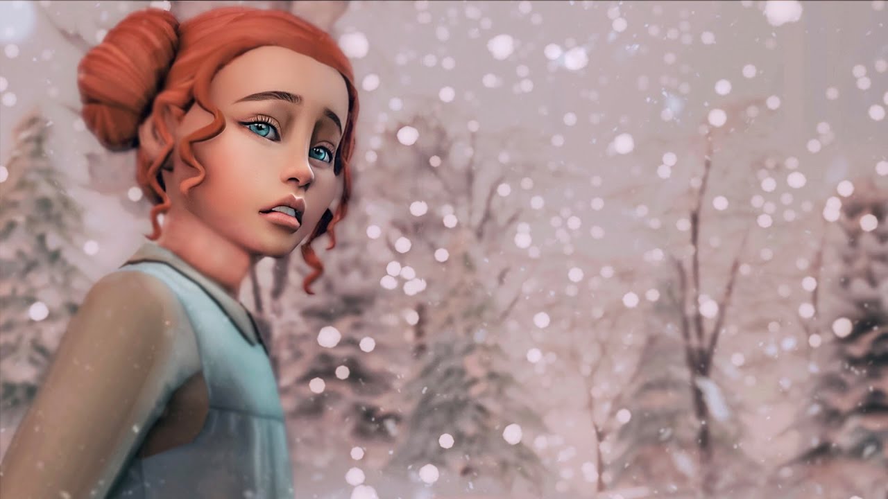 A little girl story ❄ The day before Christmas 🎅 Sims 4 story