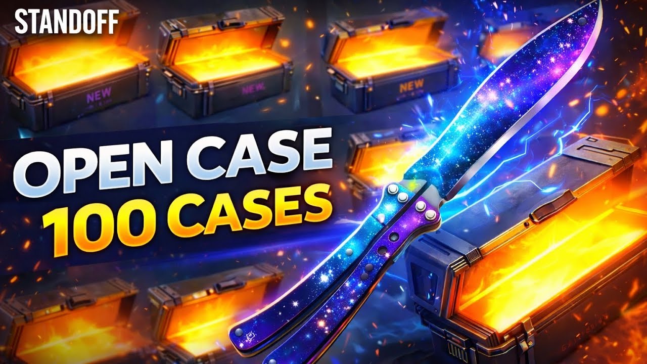Standoff 2 open case 100+ cases🎁