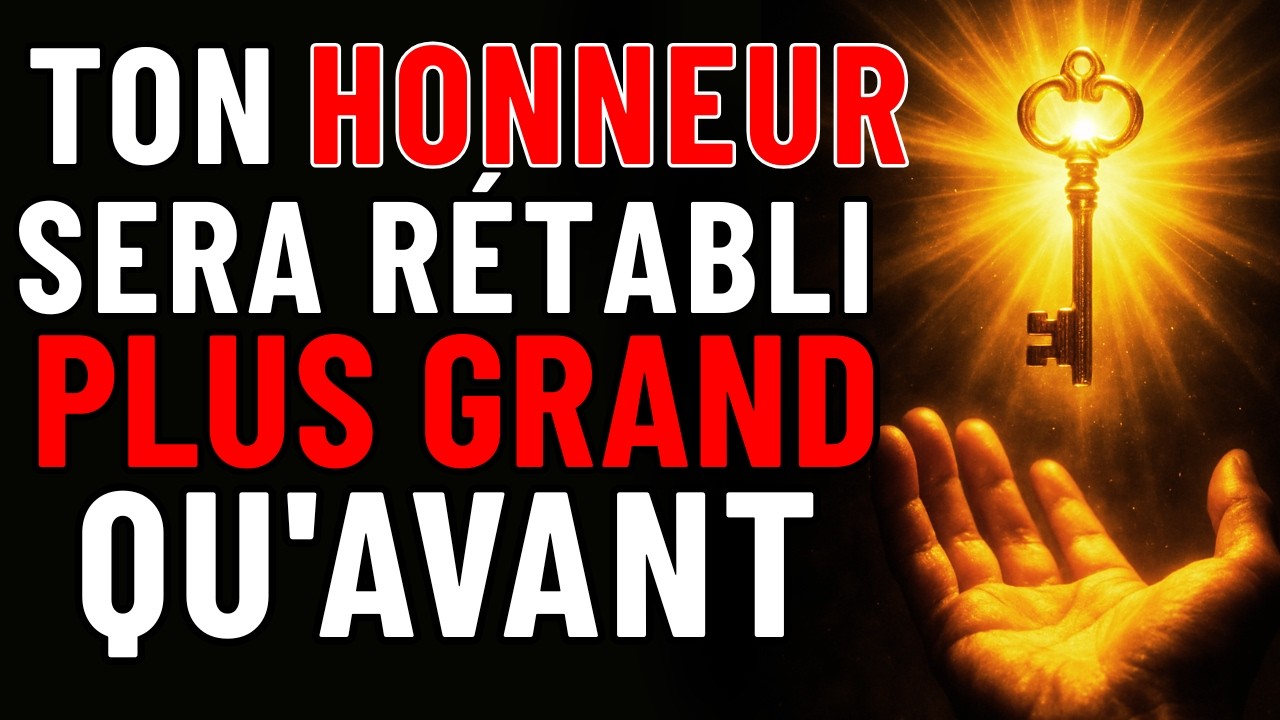 Allah dit, Ton honneur sera restauré plus grand qu'avant — La vérité que personne ne t'a dite| ISLAM