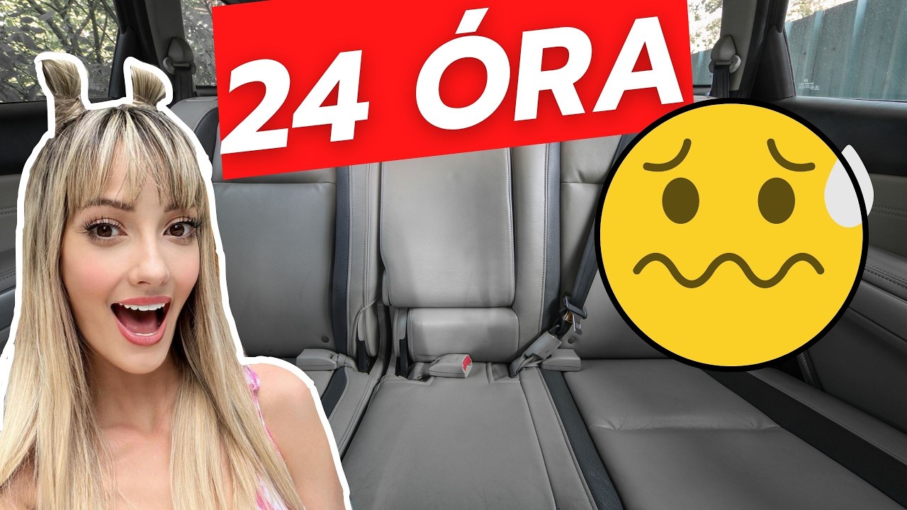 24 ÓRA AZ AUTÓBAN!😱 ÉS ami ott történt...