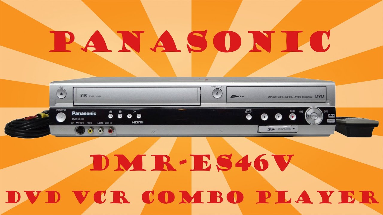 КАК ЗАПИСАТЬ VHS НА DVD С ПОМОЩЬЮ DVD-ВИДЕОМАГНИТОФОННОГО КОМБИНИРОВАННОГО РЕКОРДЕРА PANASONIC DM...