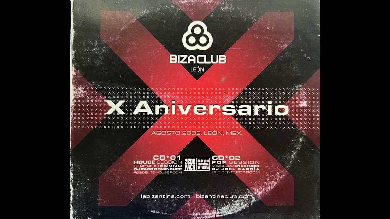 Pop Session - X Aniversario - Bizantina (Bizaclub) Le&oacute;n 2008