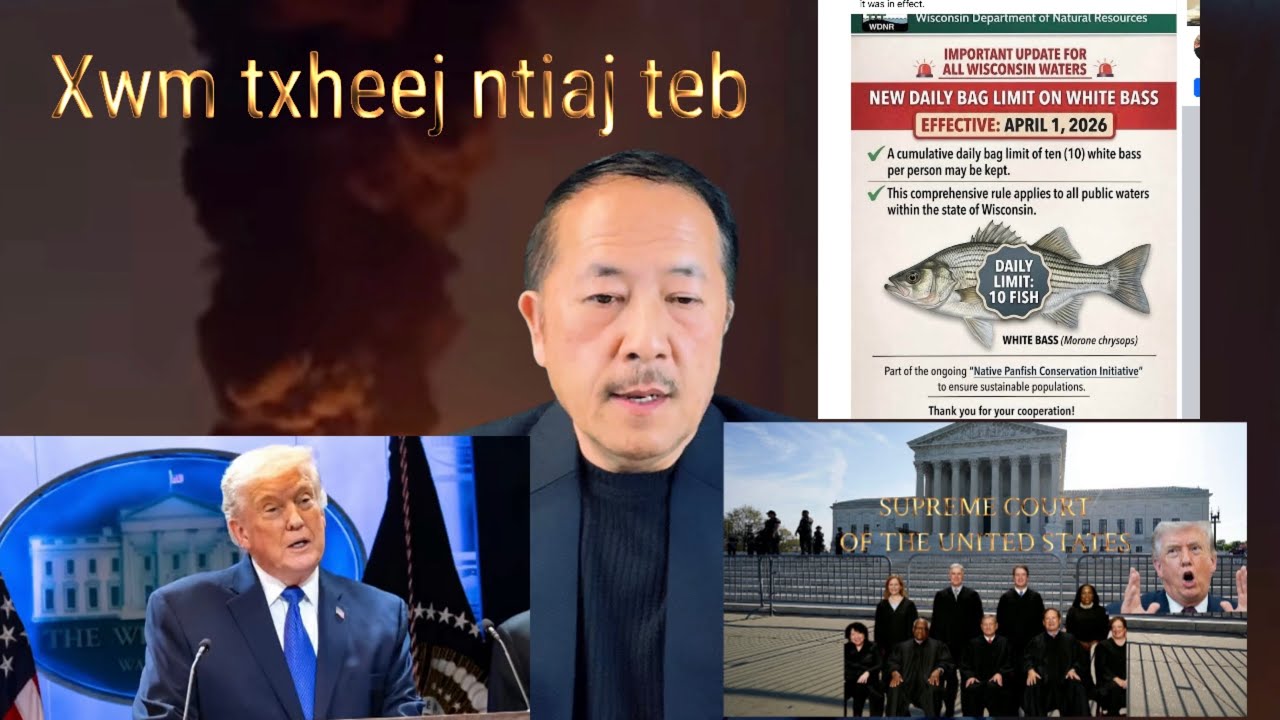 Cov cai nuv ntses tshiab thiab xov xwm ntiaj teb April 1, 2026